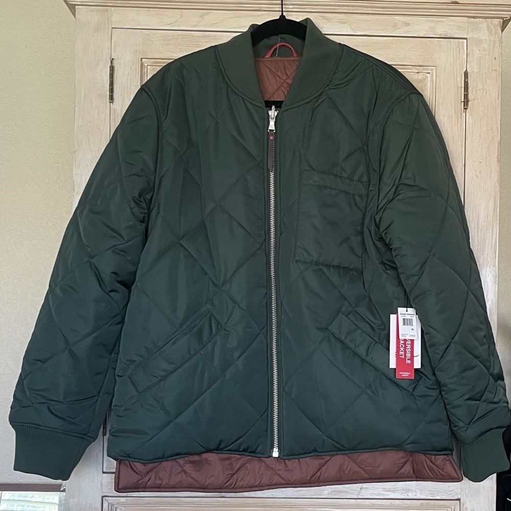 Robert Graham Men's Reversible Quilted Bomber Jacket